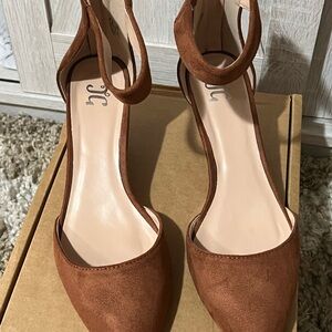 Journee Collection Brown Heels